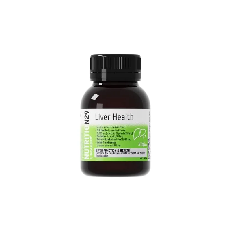 Milk Thistle Liver Support Supplement,30 Capsules,85% Silymarin