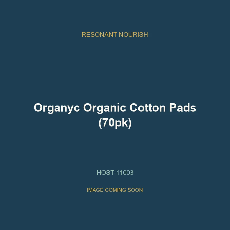 Organyc Organic Cotton Pads (70pk)