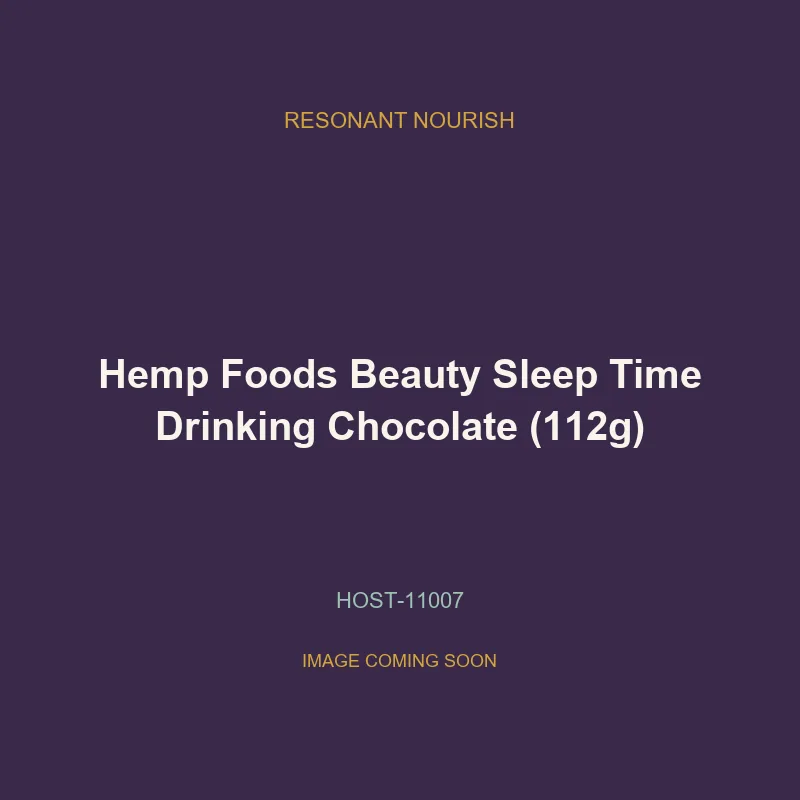 Hemp Foods Beauty Sleep Time Drinking Chocolate (112g)