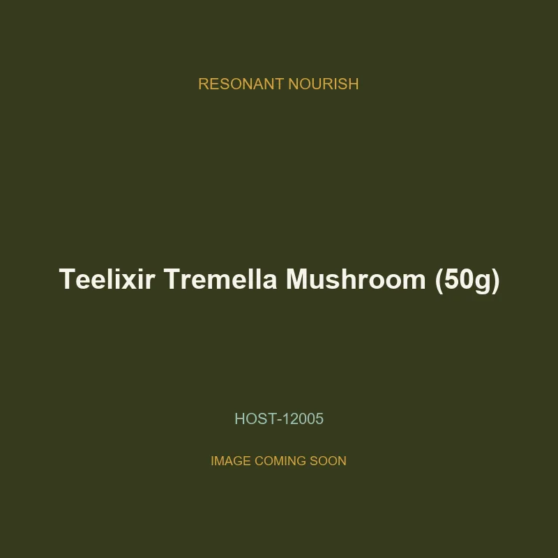 Teelixir Tremella Mushroom (50g)
