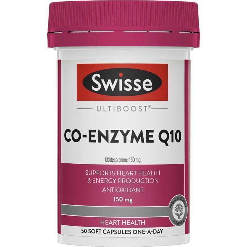 Swisse Ultiboost CoQ10 150mg (50 caps)