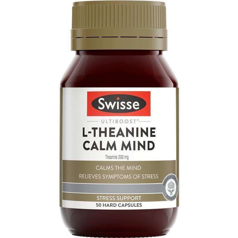 Swisse Ultiboost L-Theanine Calm Mind (50 tabs)