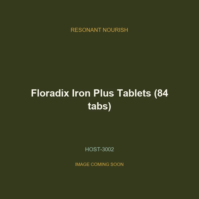 Floradix Iron Plus Tablets (84 tabs)