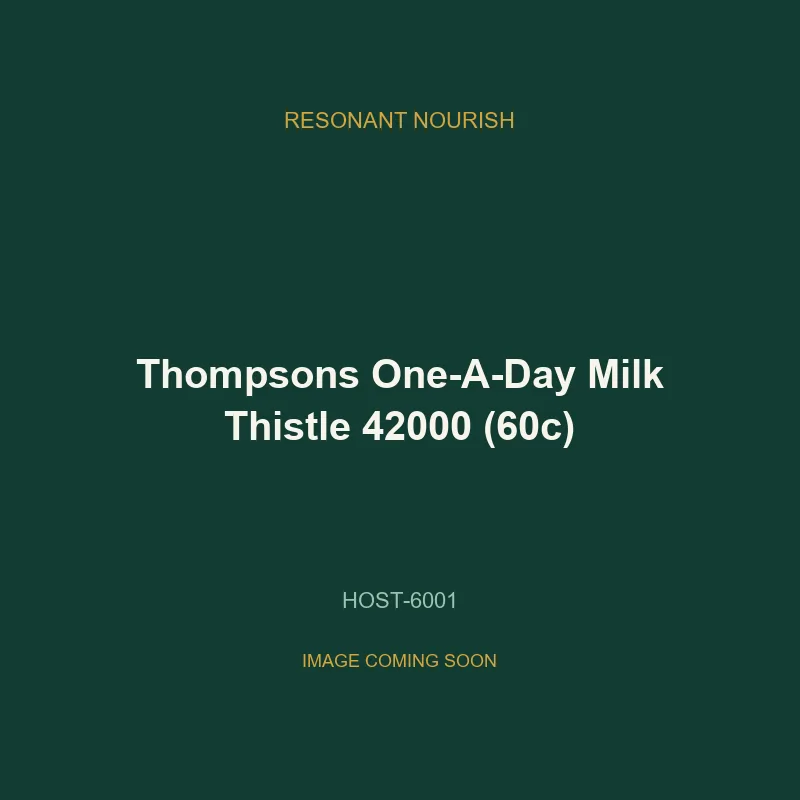 Thompsons One-A-Day Milk Thistle 42000 (60c) 2