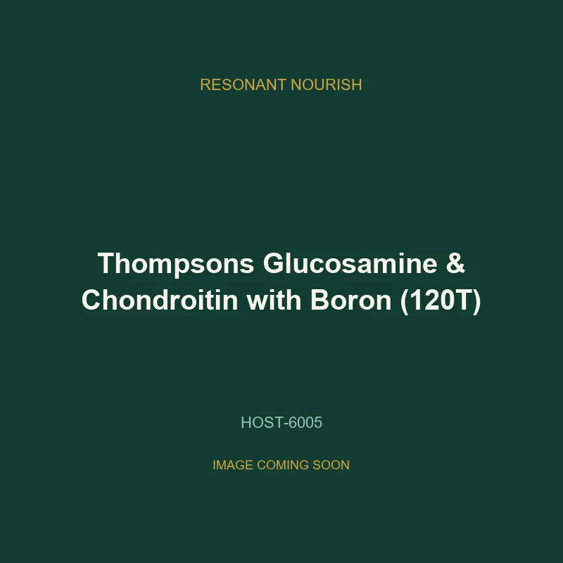 Thompsons Glucosamine & Chondroitin with Boron (120T)