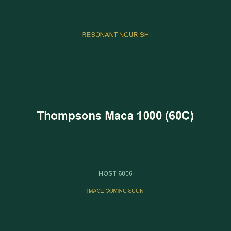 Thompsons Maca 1000 (60C)