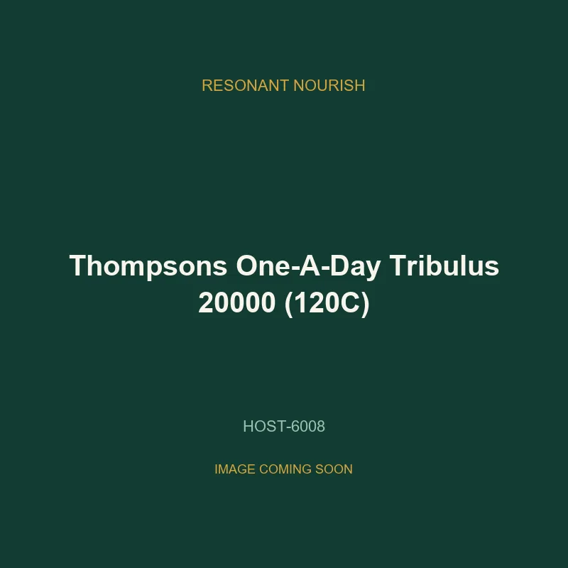Thompsons One-A-Day Tribulus 20000 (120C)