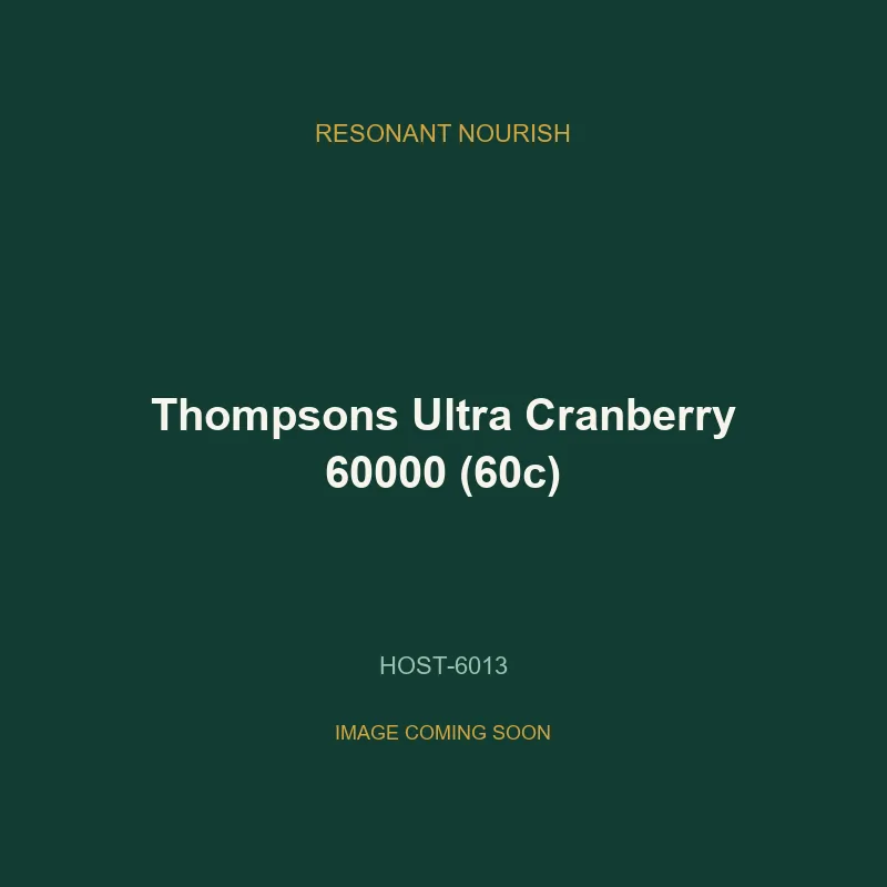 Thompsons Ultra Cranberry 60000 (60c)
