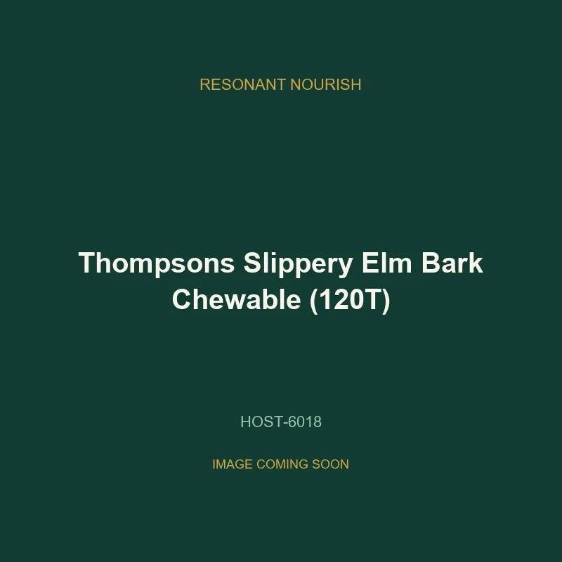Thompsons Slippery Elm Bark Chewable (120T)
