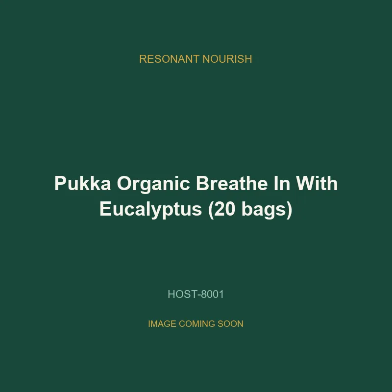 Pukka Organic Breathe In With Eucalyptus (20 bags)