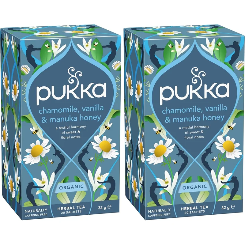 Pukka Organic Chamomile Vanilla & Manuka Honey (20 bags)