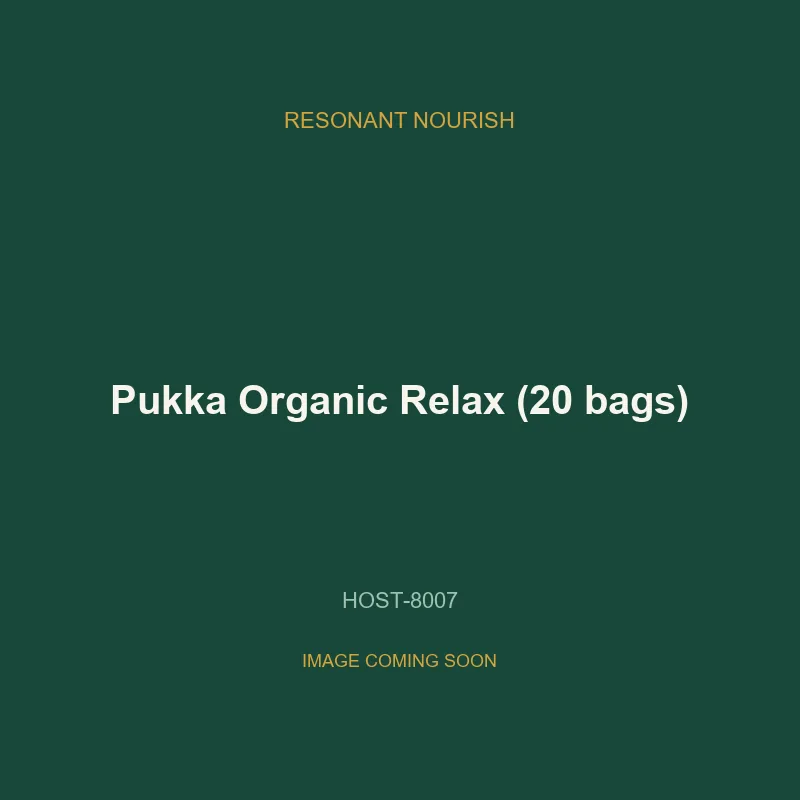 Pukka Organic Relax (20 bags)