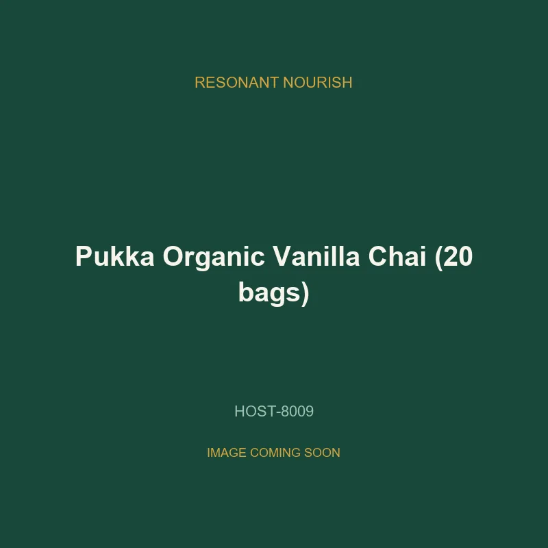 Pukka Organic Vanilla Chai (20 bags)