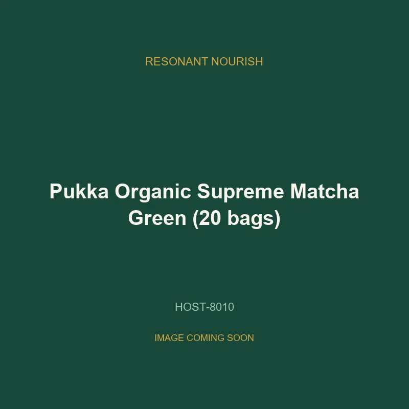 Pukka Organic Supreme Matcha Green (20 bags)