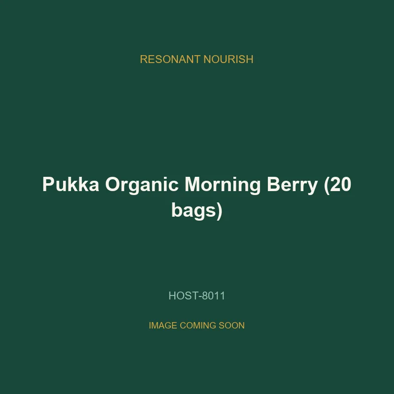 Pukka Organic Morning Berry (20 bags)