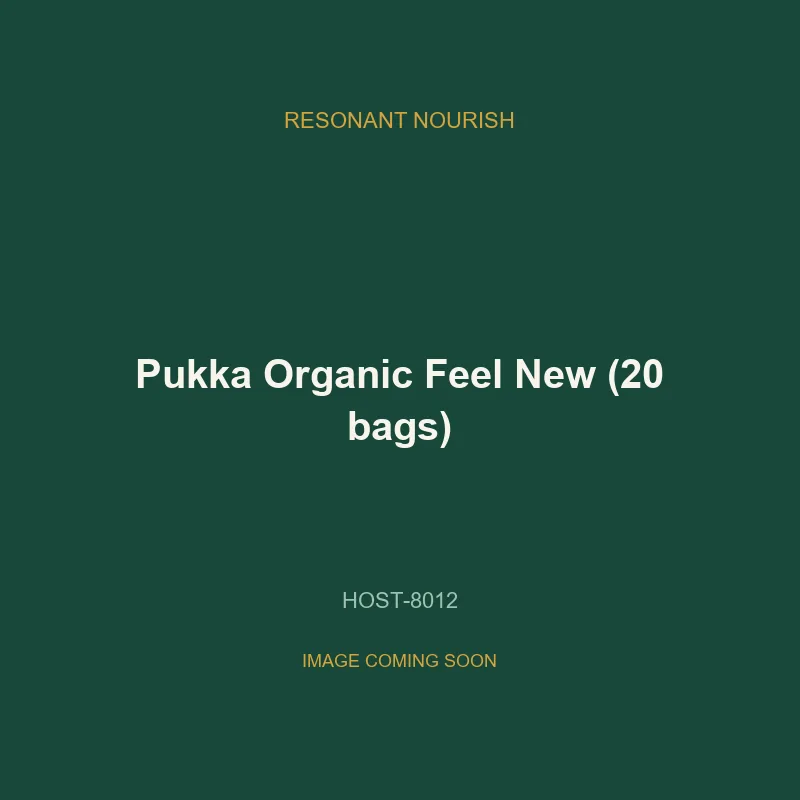 Pukka Organic Feel New (20 bags) 2