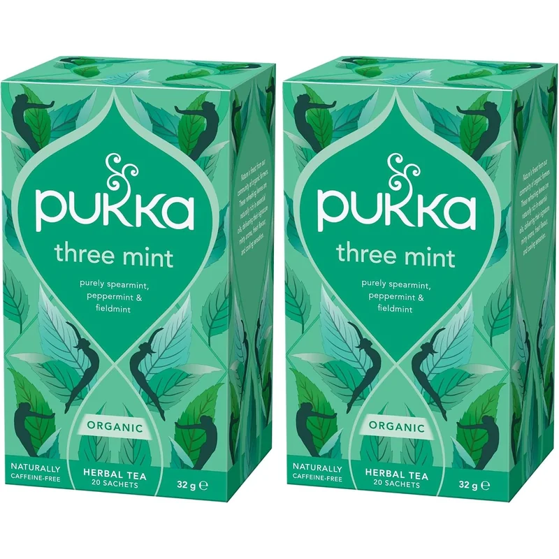 Pukka Organic Three Mint (20 bags)