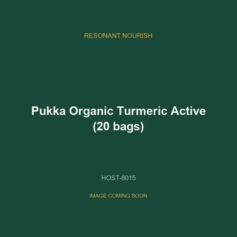Pukka Organic Turmeric Active (20 bags)