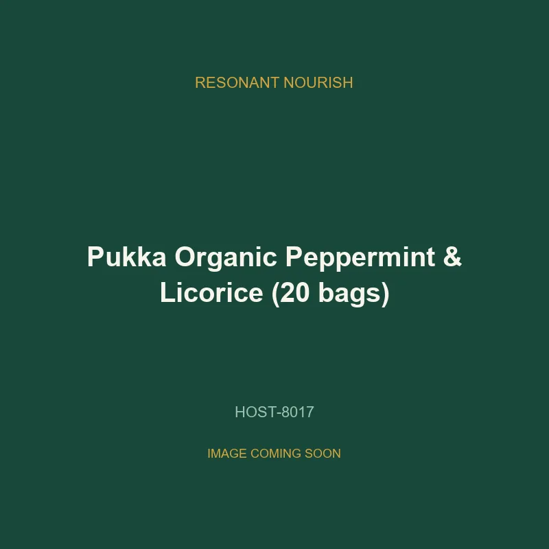 Pukka Organic Peppermint & Licorice (20 bags)