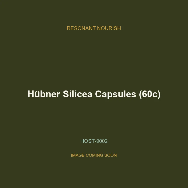 Hübner Silicea Capsules (60c)
