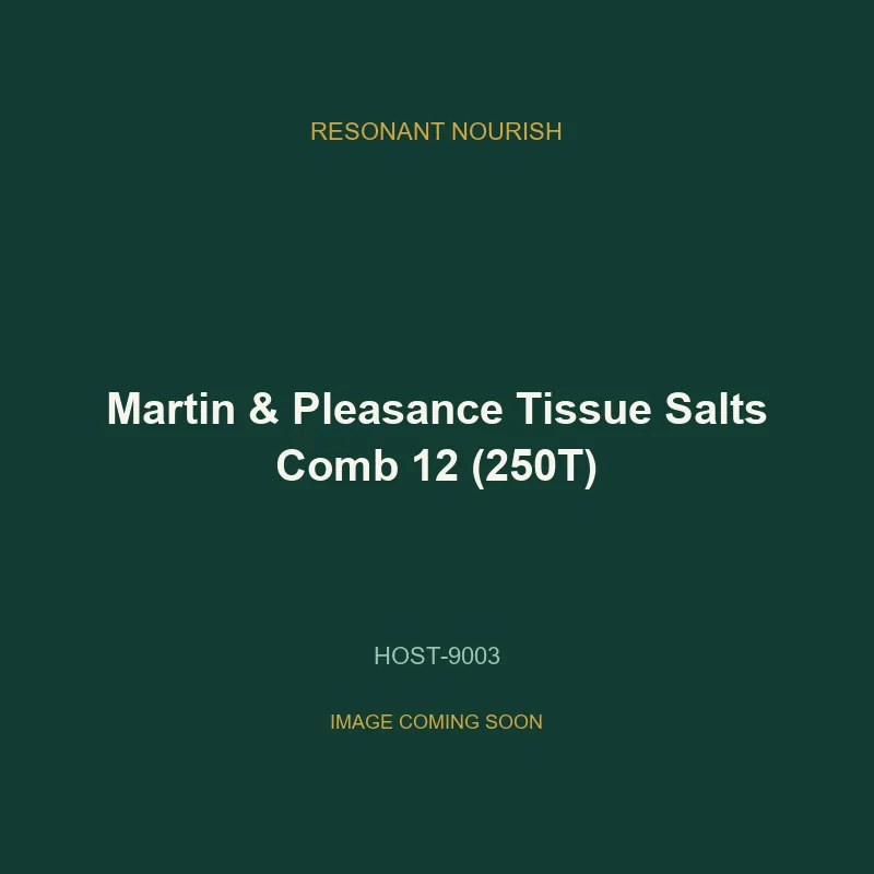Martin & Pleasance Tissue Salts Comb 12 (250T)