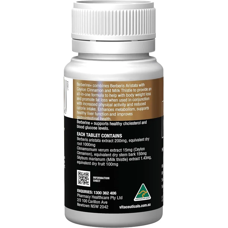 Vitaceuticals Berberine+ 60 viên 3