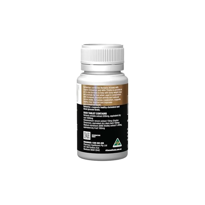 Vitaceuticals Berberine+ 60 viên 4